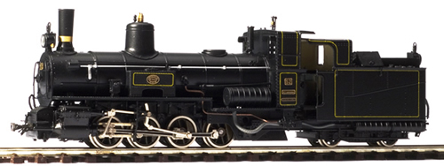 Ferro Train 001-003 - Austrian NÖLB 52 black, yellow deco lines